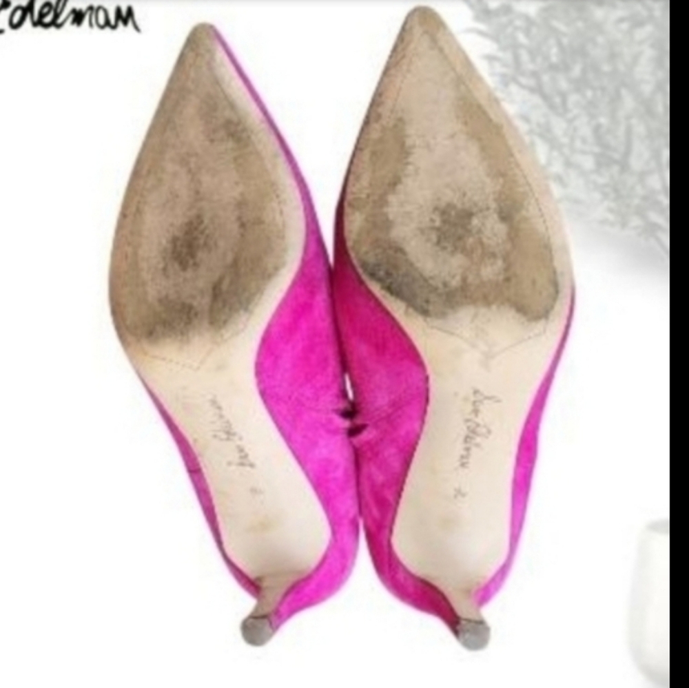 Sam Edelman Hot Pink High Heel Ankle Boot Ulyssa Ulissa Bootie Shoe Women 7 - Picture 9 of 10